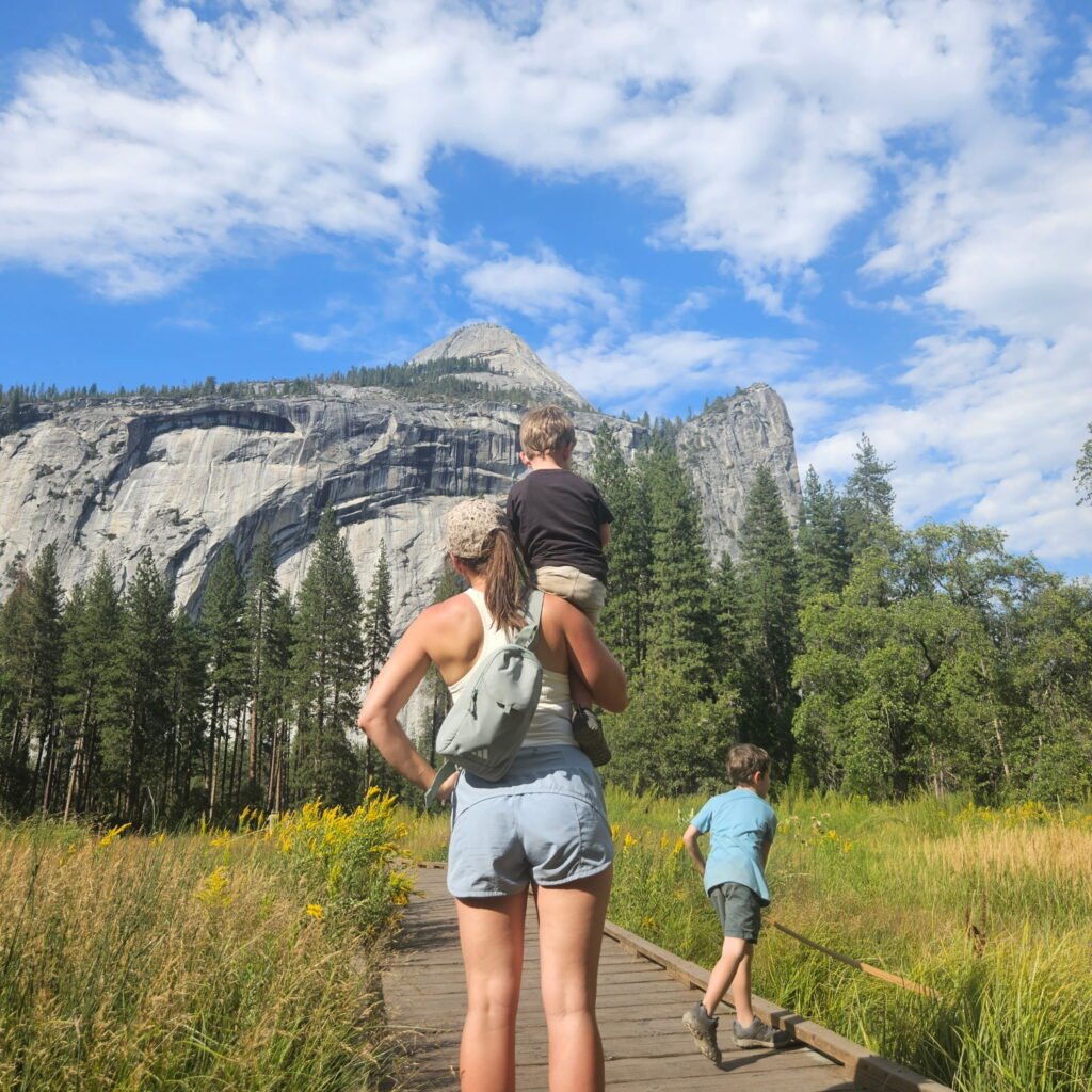 Yosemite National Park with kids